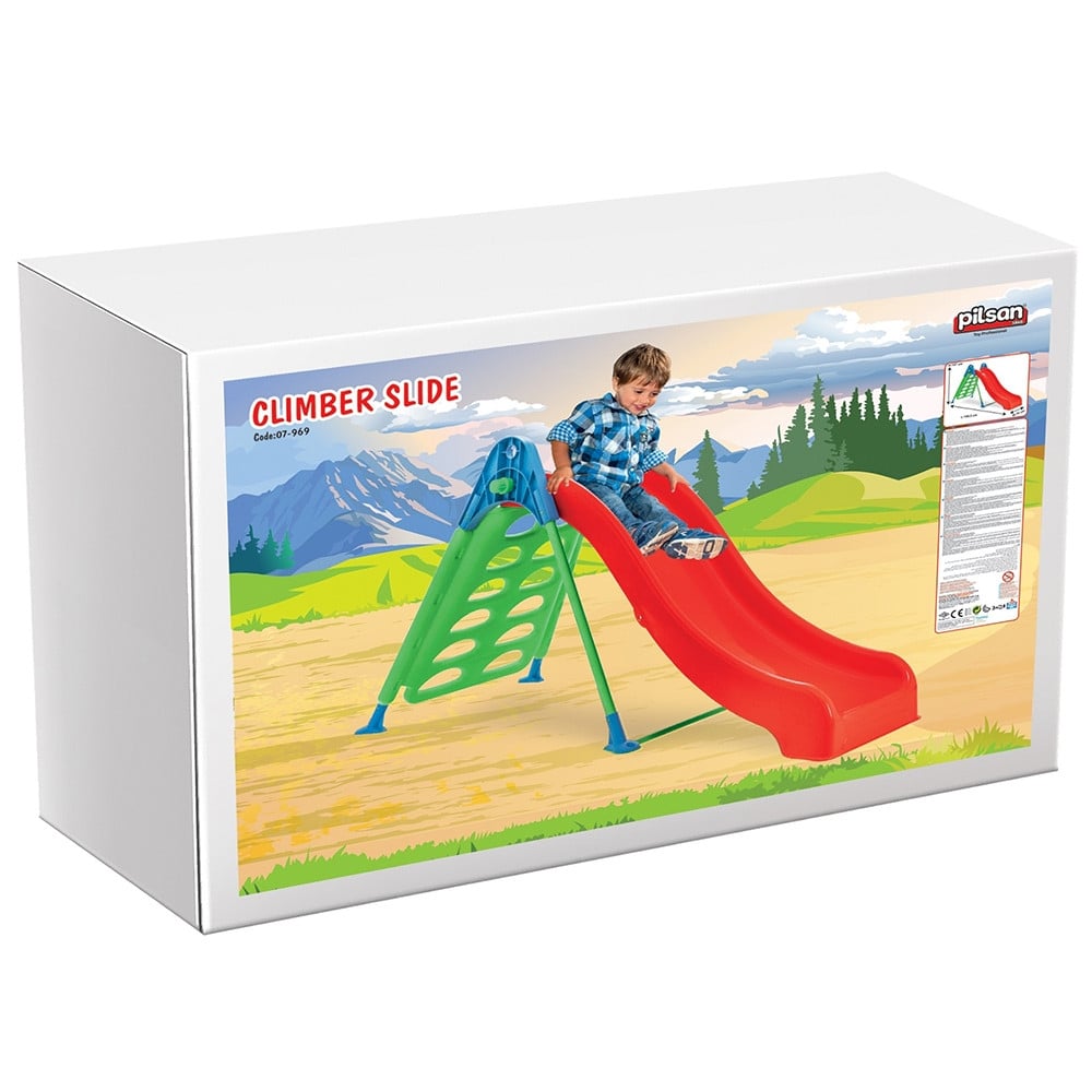 Tobogan Pilsan Climber Slide red green - 2 | YEO