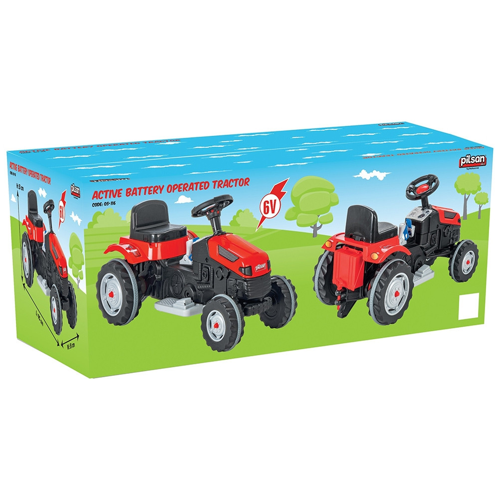 Tractor electric Pilsan Active 05-116 red - 2 | YEO