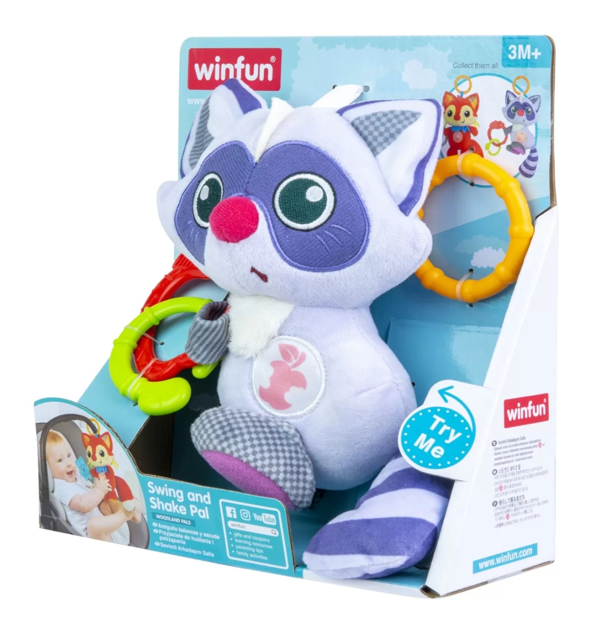 Winfun Raton Cu Sunete Si Lumini - 1 | YEO