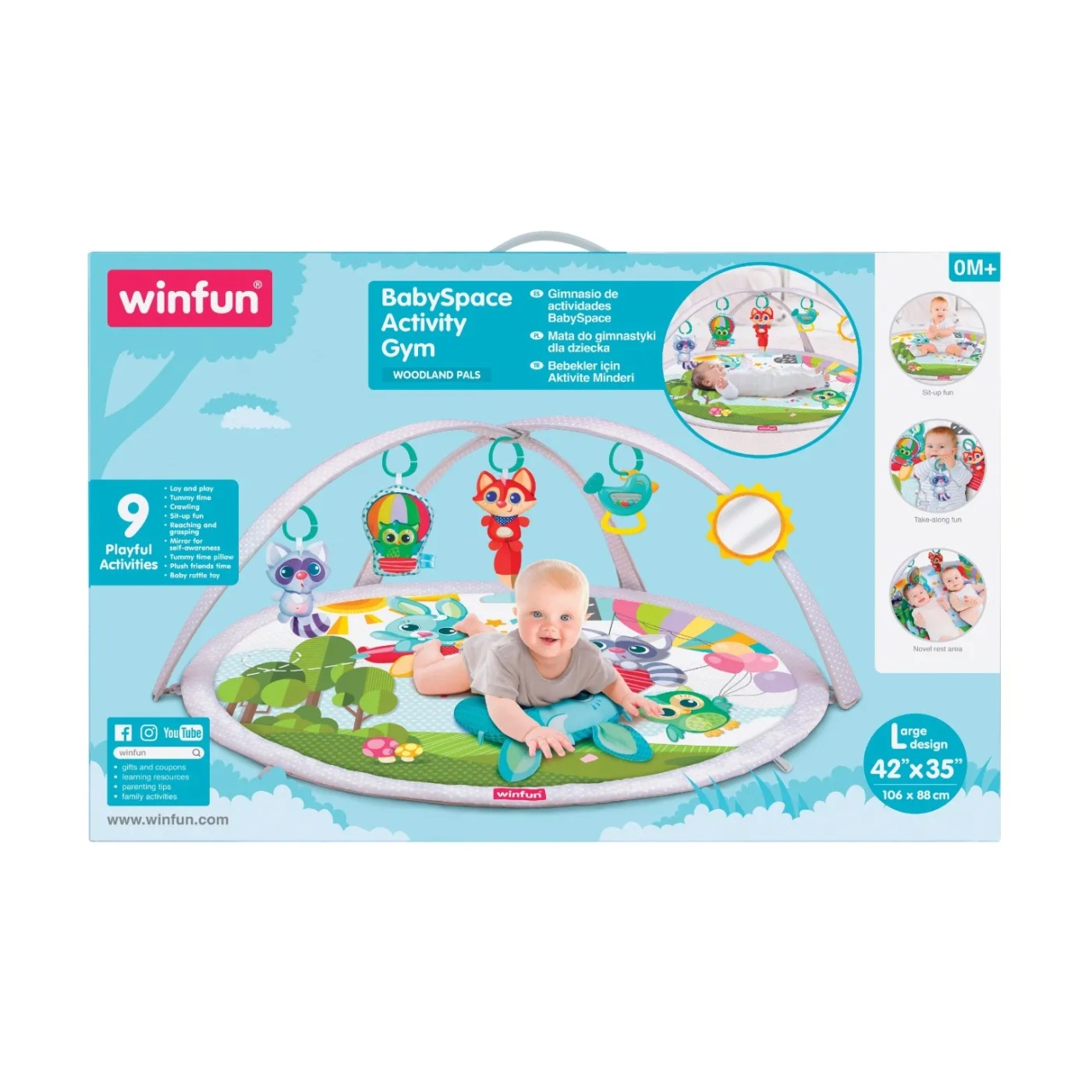 Winfun Salteluta Cu Activitati