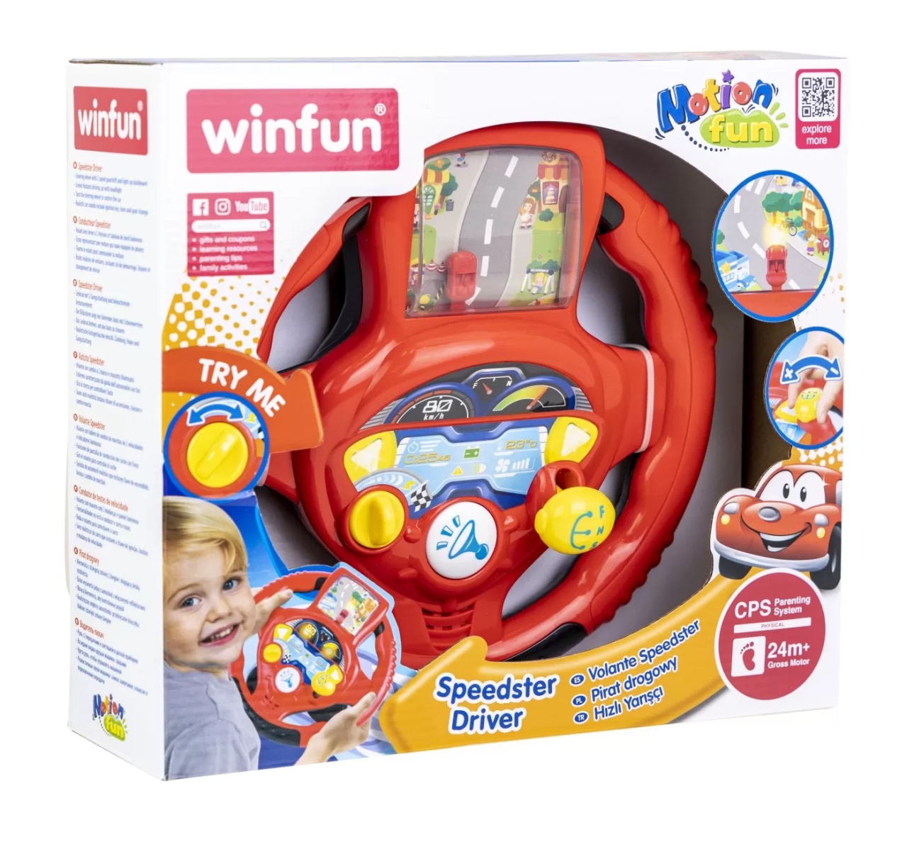 Winfun Volan Cu Sunete Si Lumini - 2 | YEO