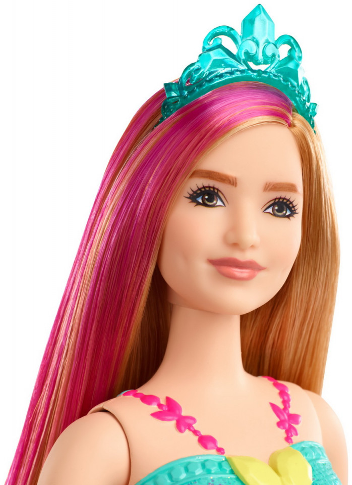 Barbie Papusa Printesa Dreamtopia Cu Coronita Albastra - 3 | YEO