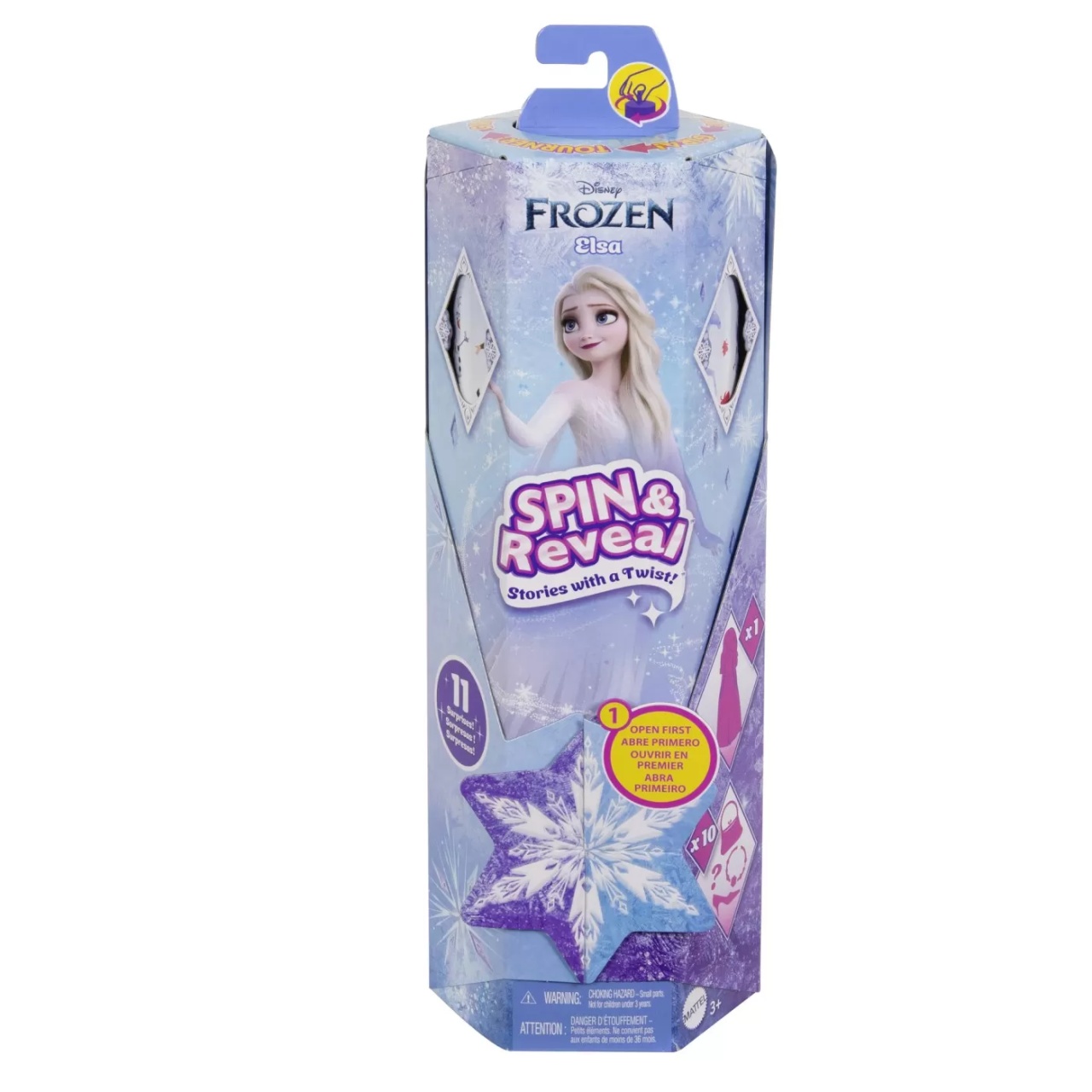 Disney Frozen Spin And Reveal Papusa Elsa - 1 | YEO