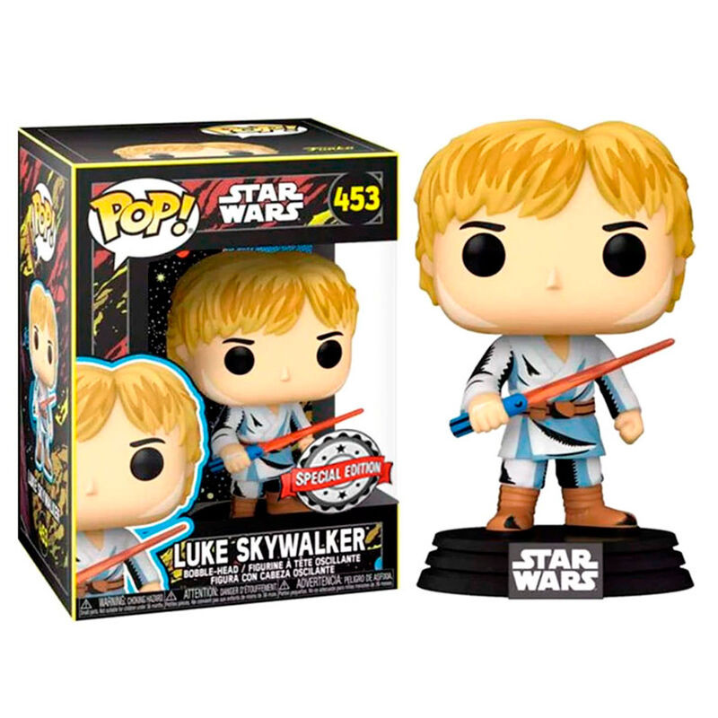 Figurina Funko POP! Star Wars: Retro Series - Luke Skywalker, 9 cm - 3 | YEO