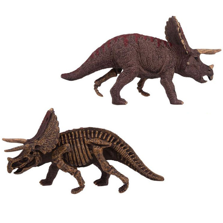 Figurina Triceratops 2 in 1 dinozaur si fosila - 2 | YEO