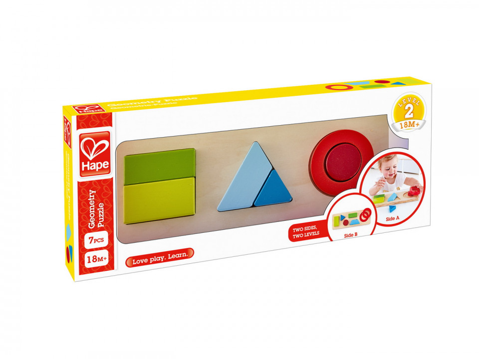 Hape Puzzle Geometric - 3 | YEO