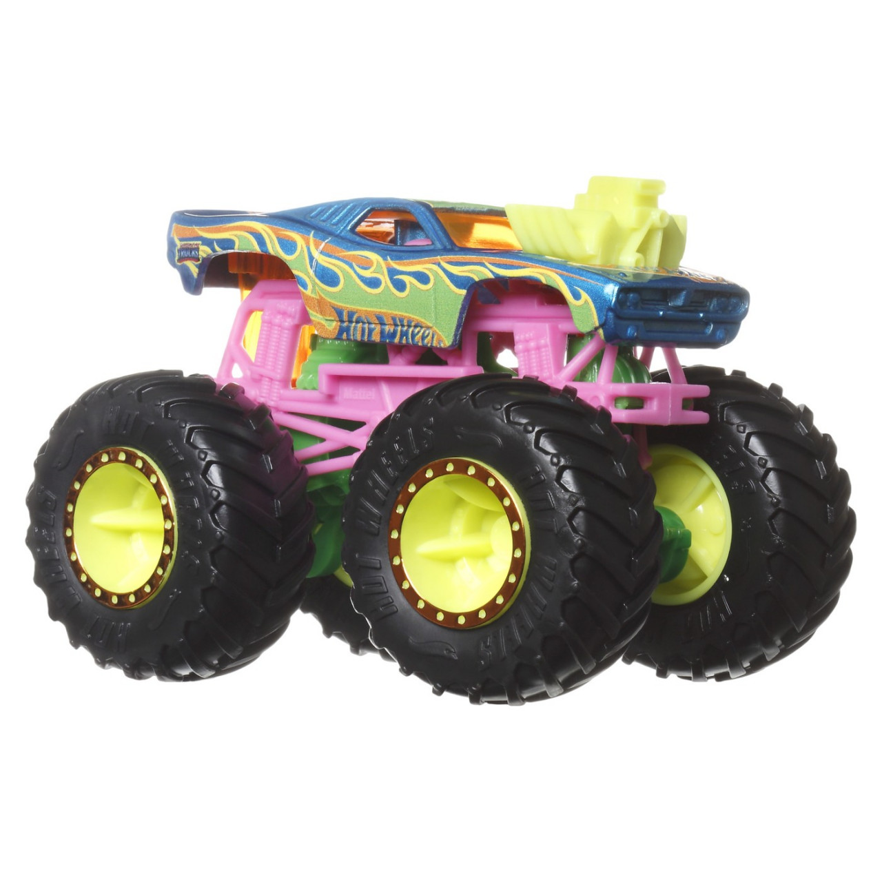 Hot Wheels Monster Truck Si Masinuta Metalica Rodger Dodger - 2 | YEO