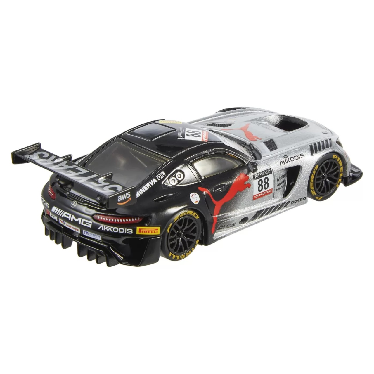 Hot Wheels Premium Real Riders Masinuta Metalica Mercedes Amg Gt3 Scara 1:43 - 2 | YEO