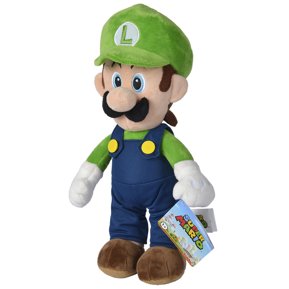 Jucarie de plus Simba Luigi, Super Mario, 32 cm - 1 | YEO