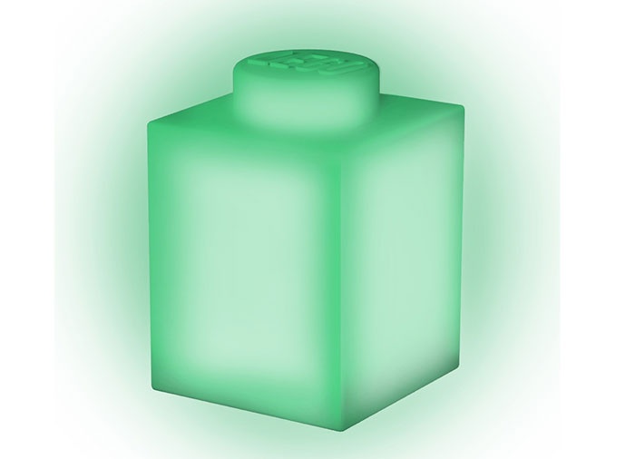 Lampa Caramida LEGO verde - 1 | YEO