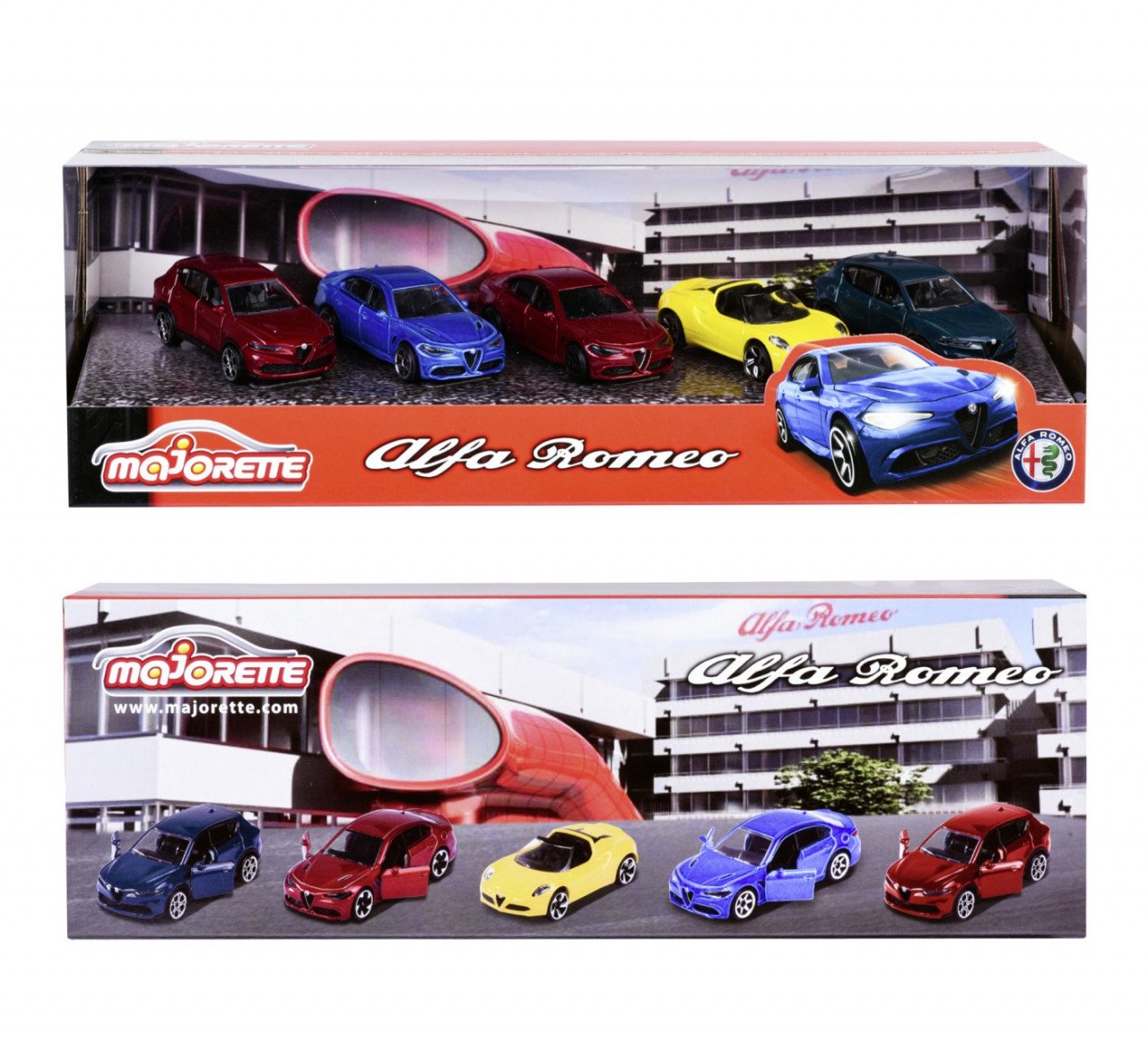 Majorette Masinute Metalice Set 5 Masini Alfa Romeo - 3 | YEO