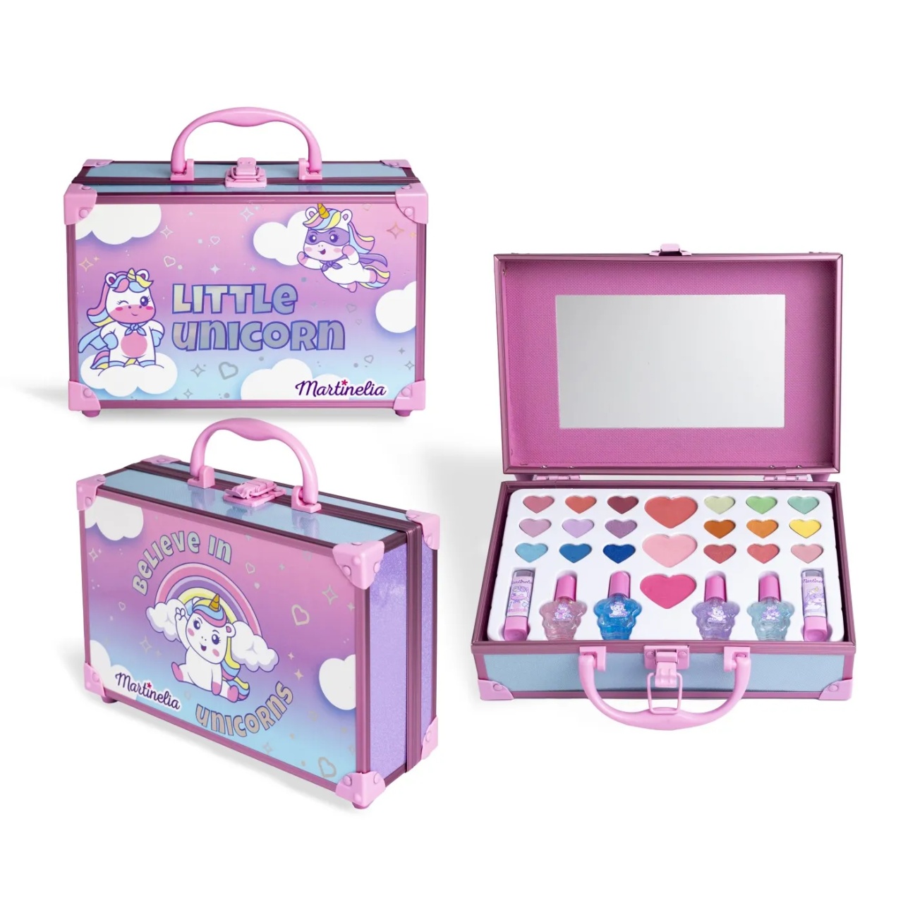 Martinelia Little Unicorn Trusa Make-Up In Servieta De Metal - 2 | YEO