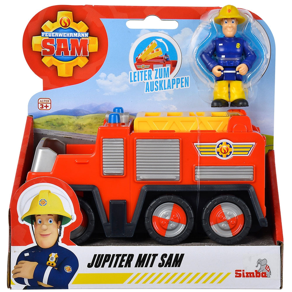 Masina de pompieri Simba Fireman Sam Jupiter cu figurina Sam - 3 | YEO