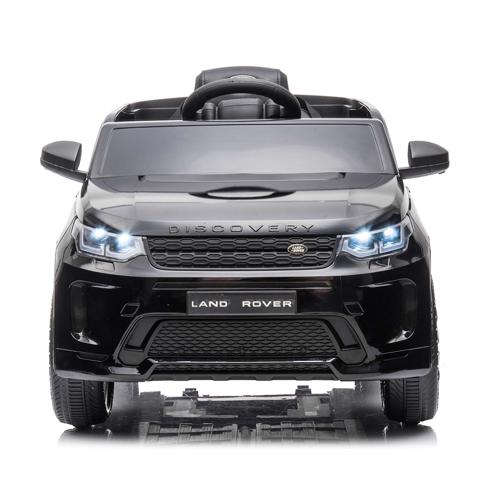 Masinuta electrica Chipolino SUV Land Rover Discovery cu scaun din piele si roti EVA black - 1 | YEO