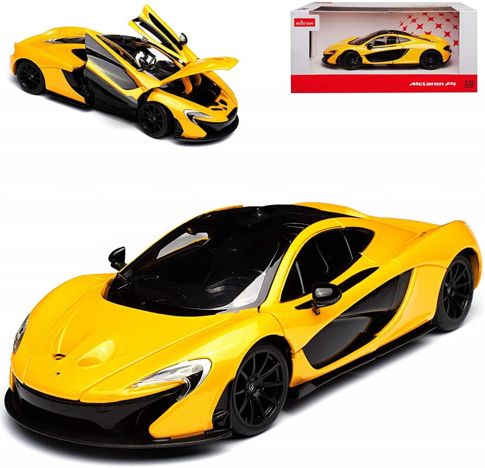 Masinuta Metalica Mclaren P1 Galben Scara 1 La 24 - 3 | YEO