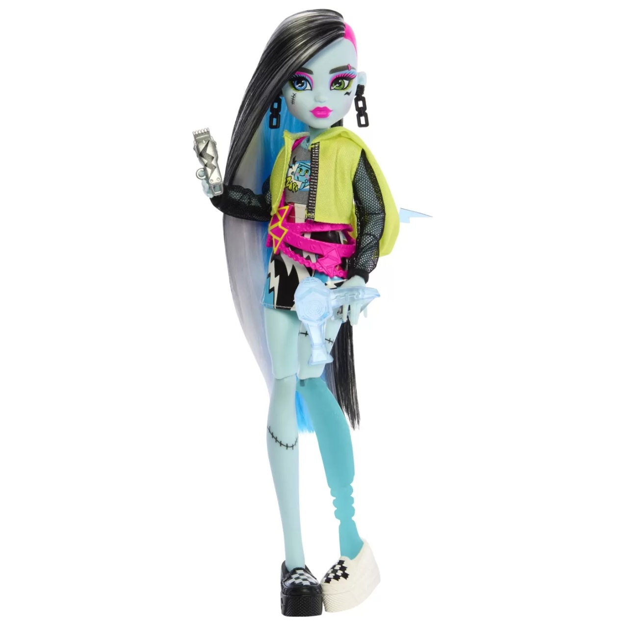 Monster High Neon Frights Papusa Frankie Stein - 3 | YEO