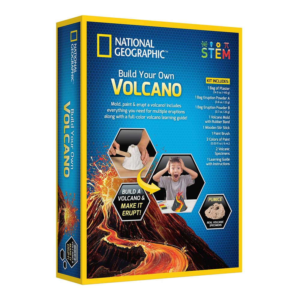 National Geographic - Kit Creativ Construieste Un Vulcan - 3 | YEO