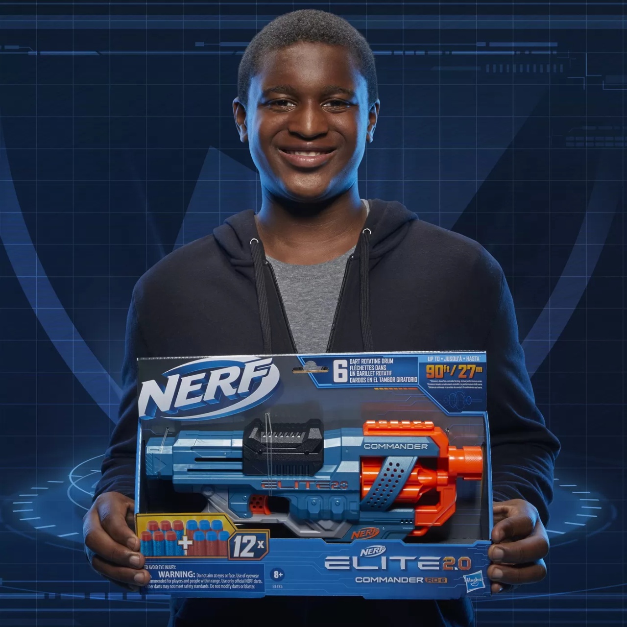 Nerf Blaster 2.0 Elite Commander Rd-6 - 3 | YEO