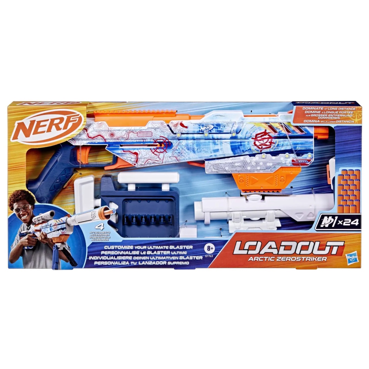 Nerf Blaster Loadout Arctic Zerostriker