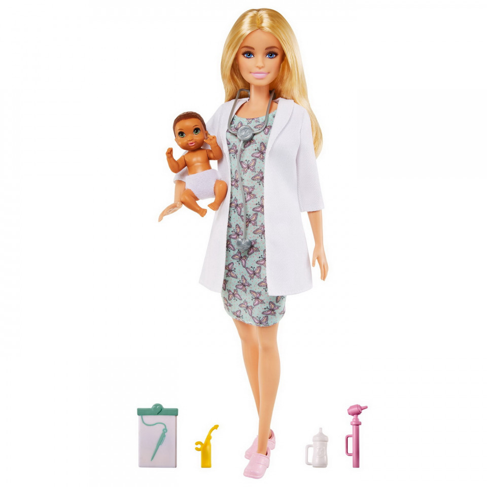 Papusa Barbie Doctor Pediatru - 1 | YEO