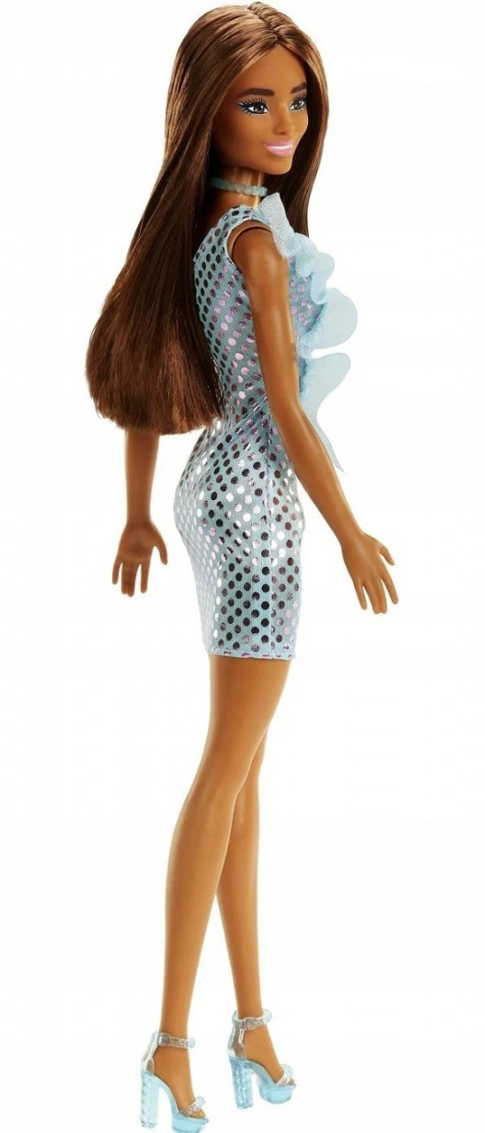 Papusa Barbie Tinute Stralucitoare Satena Cu Rochita Blue - 2 | YEO