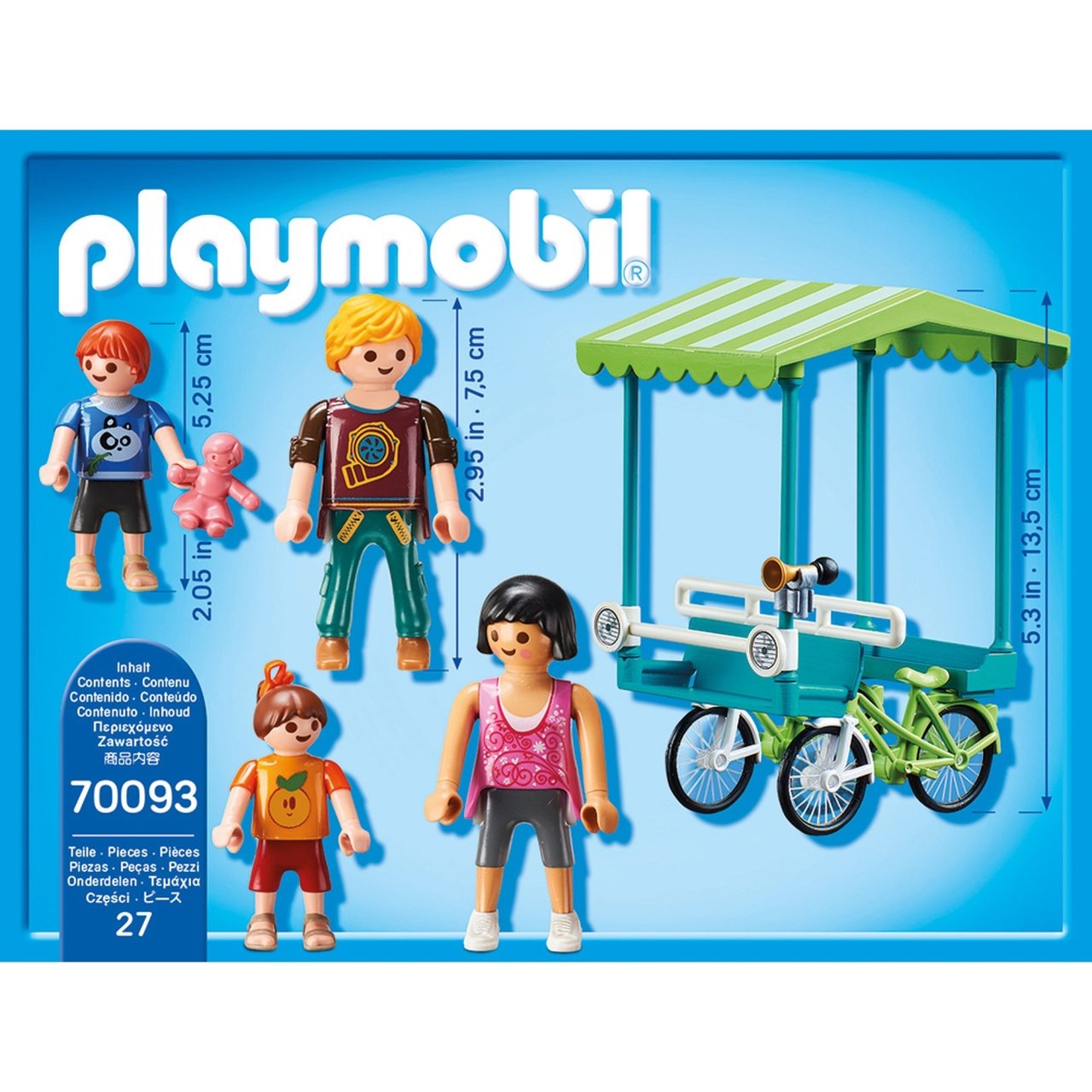 Playmobil - Bicicleta De Familie - 2 | YEO