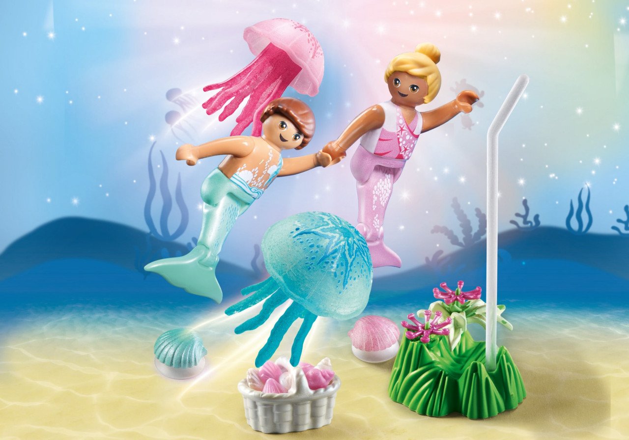 Playmobil-COPII SIRENE CU MEDUZE - 2 | YEO