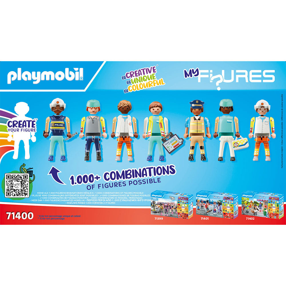 Playmobil - Creeaza Propria Figurina Echipa De Salvare - 2 | YEO