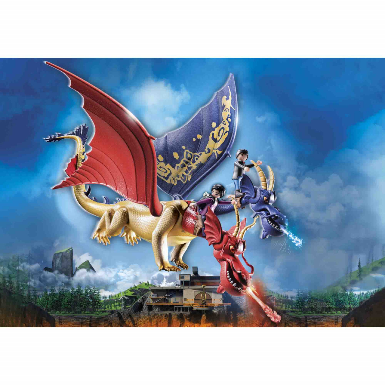 Playmobil - Dragons: Wu & Wei & Jun - 1 | YEO