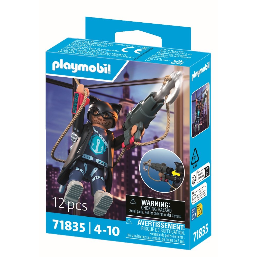 Playmobil - Jucarie de rol Supereroul umbra - 2 | YEO