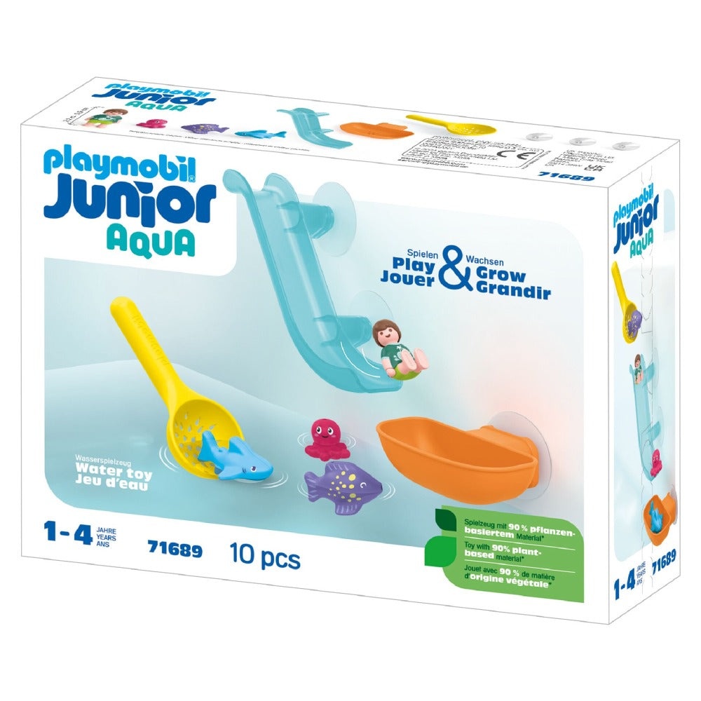 Playmobil Junior Aqua - Tobogan de apa si animalute - 2 | YEO