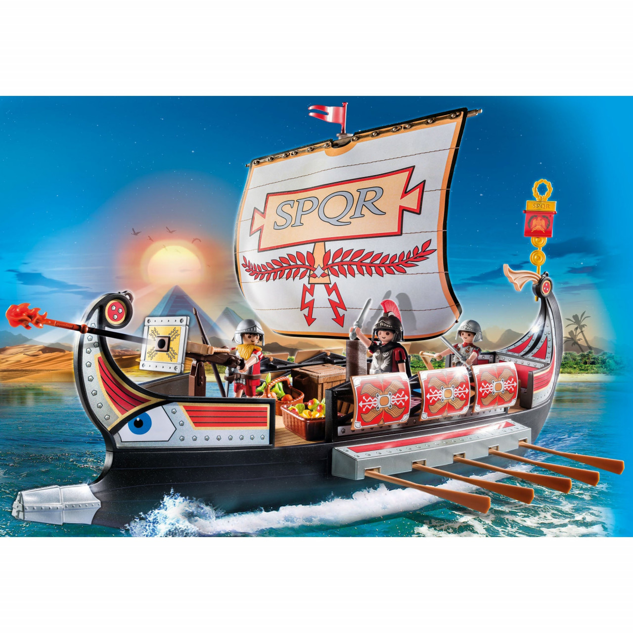 Playmobil - Nava Razboinicilor Romani - 1 | YEO