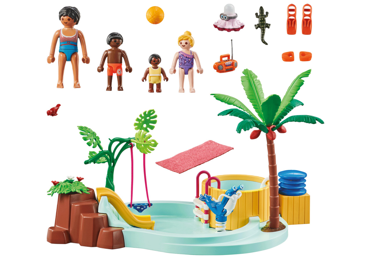 Playmobil-PISCINA DE COPII CU HIDROMASAJ - 1 | YEO