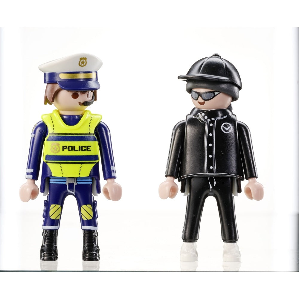 Playmobil - Set 2 figurine Politist si hot - 3 | YEO