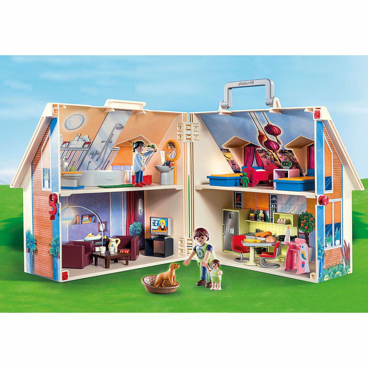 Playmobil - Set Mobil Casa De Papusi - 1 | YEO