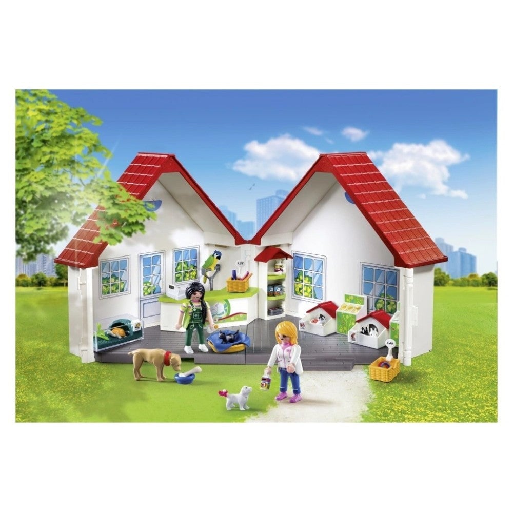 Playmobil - Set portabil clinica veterinara - 1 | YEO