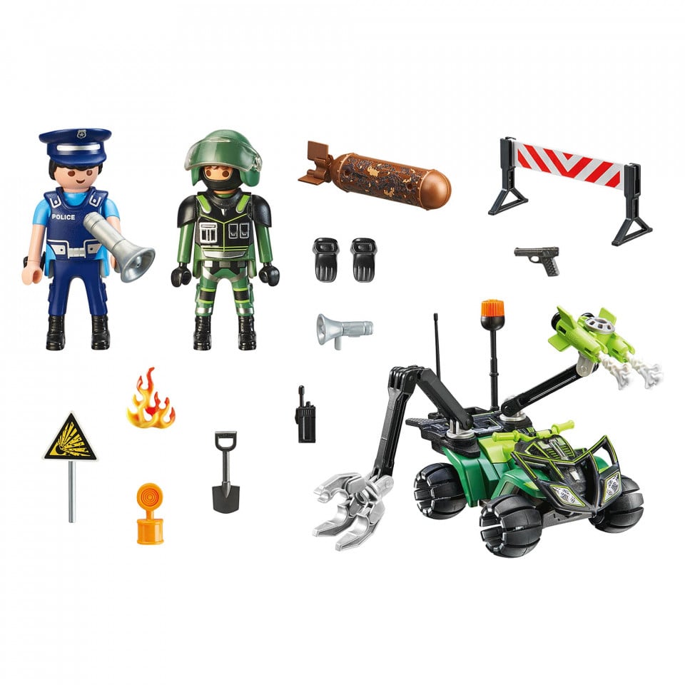 Playmobil - Vehicul Special Pentru Bombe - 4 | YEO