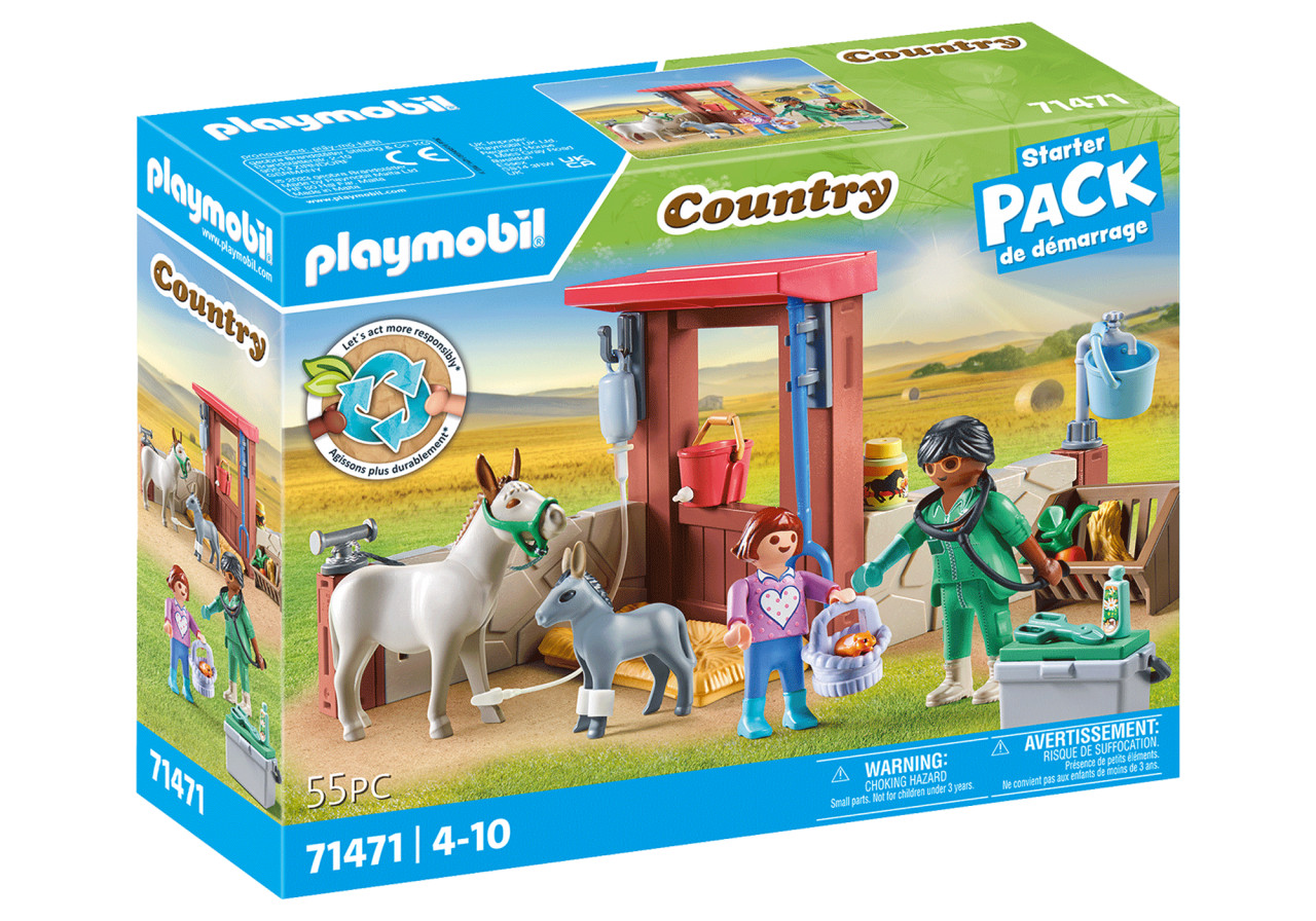 Playmobil-VETERINAR IN CURTEA FERMEI