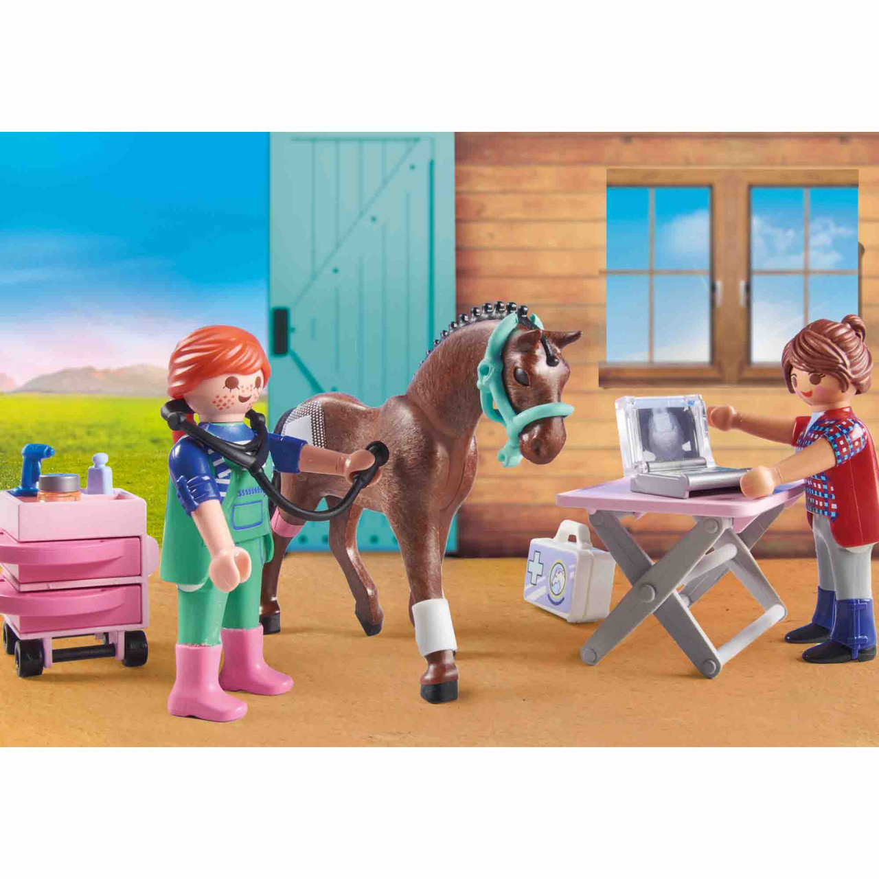 Playmobil - Veterinar Pentru Caluti - 2 | YEO