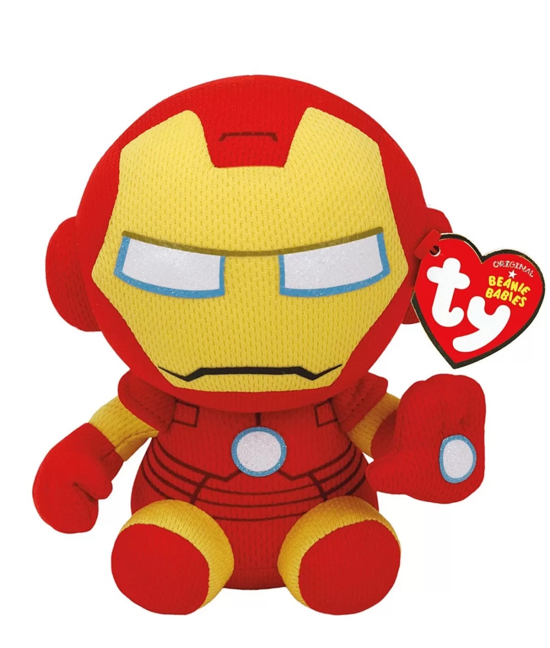 Plus Ty 15Cm Beanie Babies Marvel Iron Man