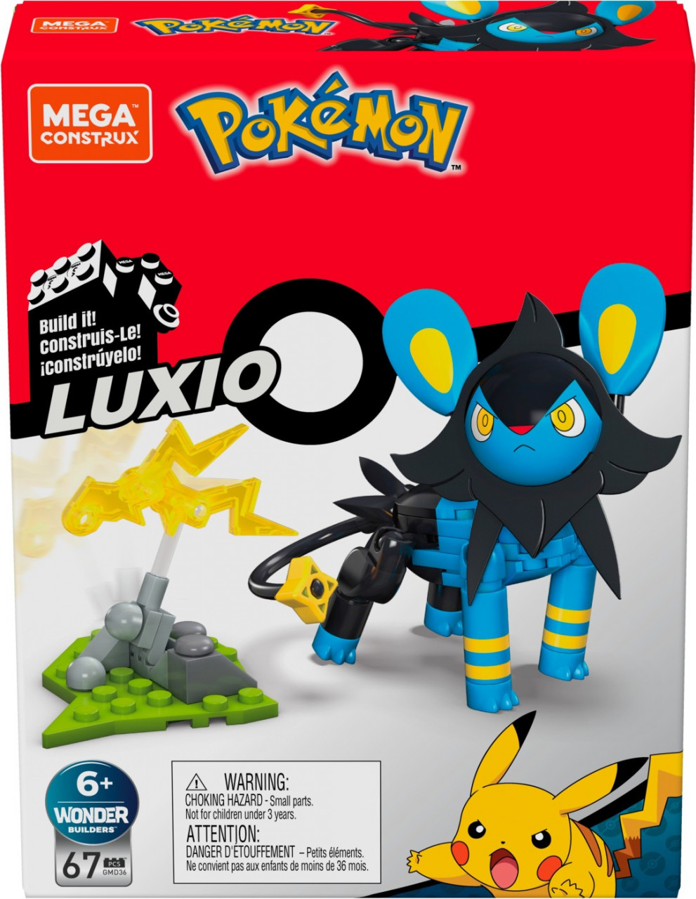 Pokemon Mega Construx Luxio - 1 | YEO