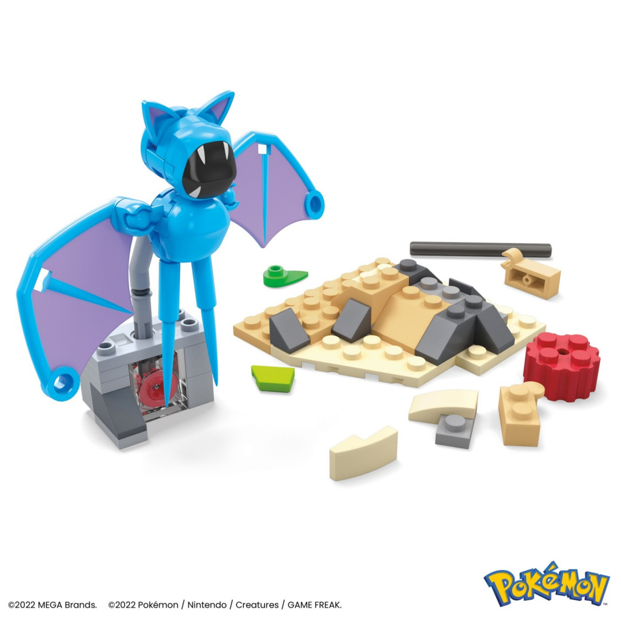 Pokemon Mega Set De Constructie Zborul De Noapte Al Zubat - 3 | YEO