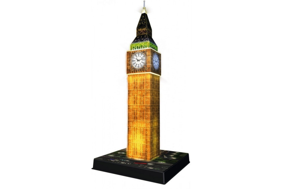 Puzzle 3D Big Ben, Editie Luminoasa, 216 Piese - 4 | YEO