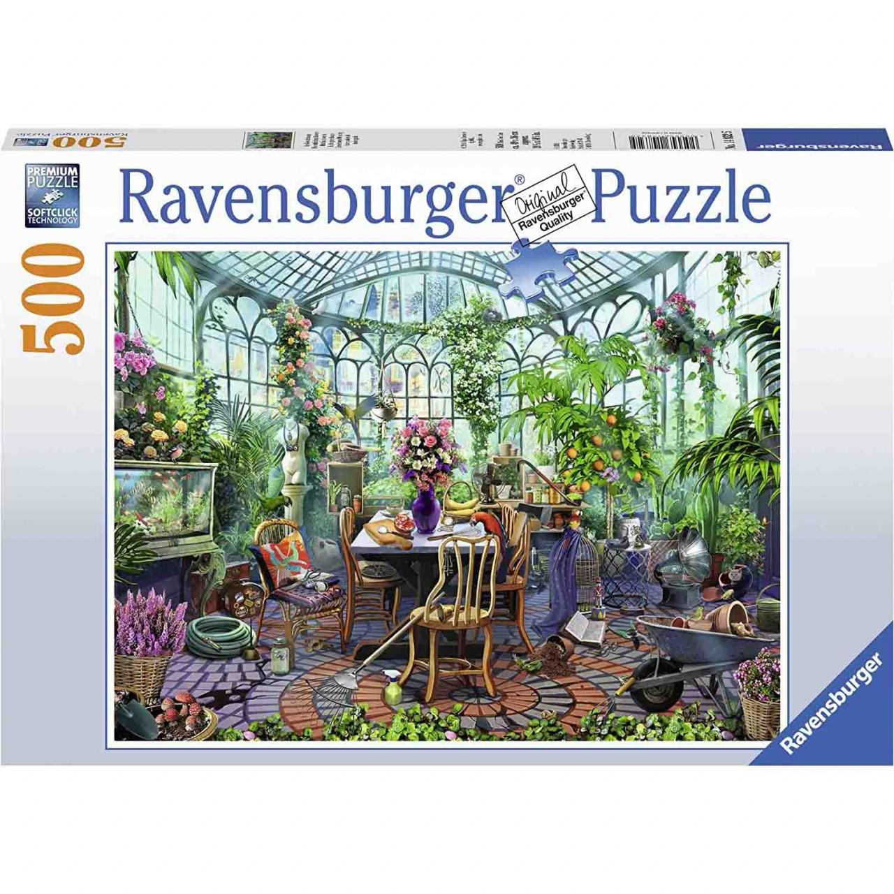 Puzzle Dimineata In Gradina, 500 Piese