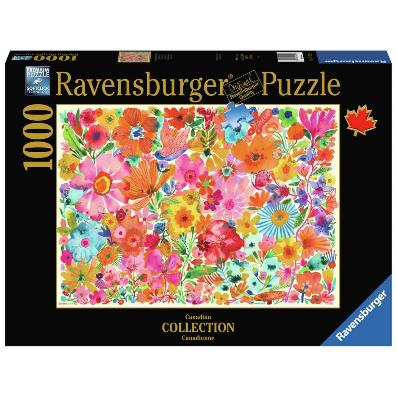 Puzzle Frumuseti Inflorite, 1000 Piese