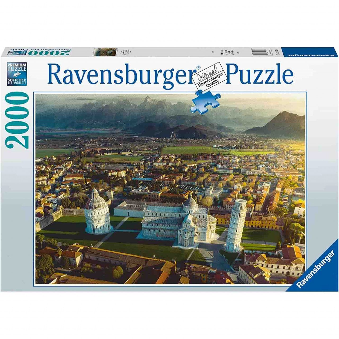 Puzzle Pisa & Monte Pisano, 2000 Piese