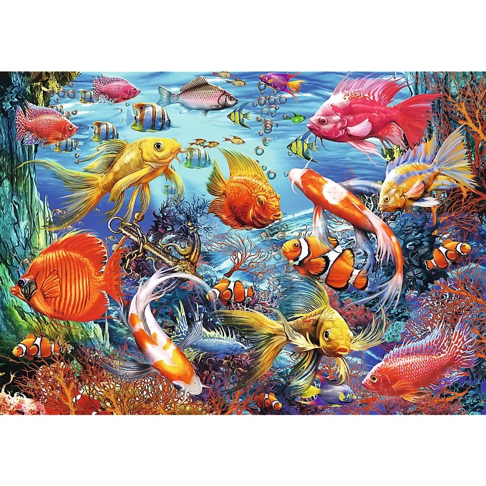 Puzzle Trefl 1000 Forme Ascunse Viata Subacvatica - 1 | YEO