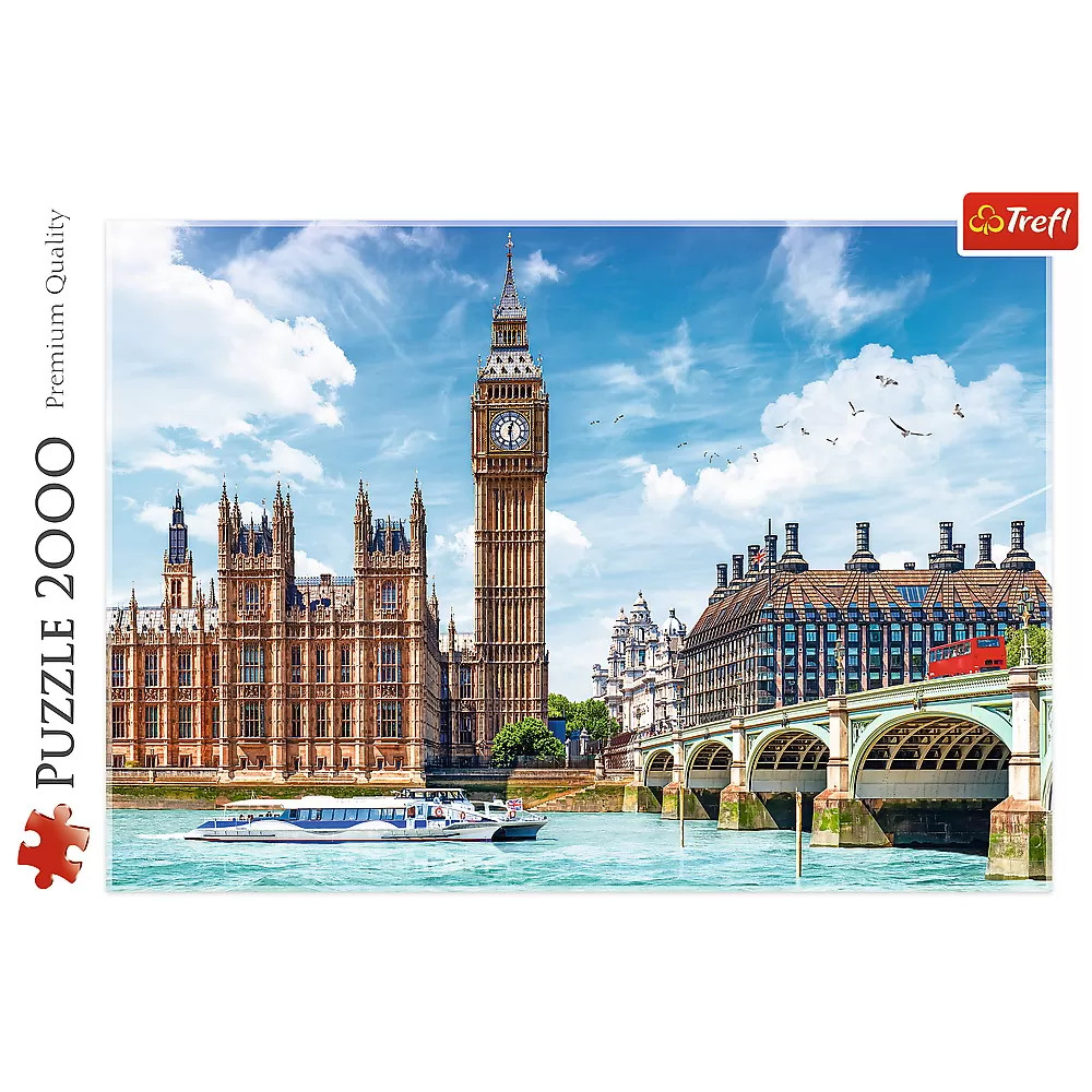 Puzzle Trefl 2000 Londra Big Ben - 2 | YEO