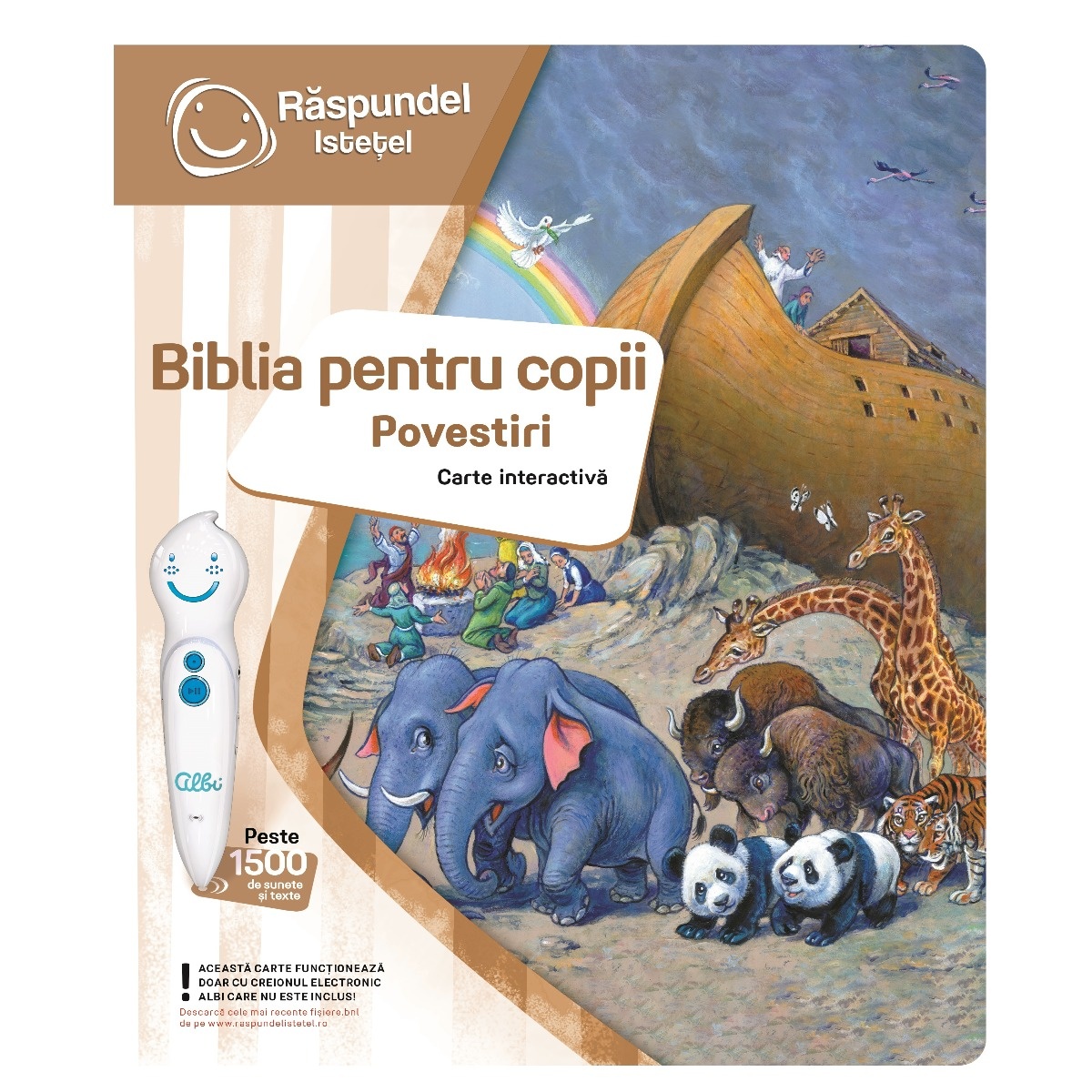 Raspundel Istetel, carte Biblia pentru copii - Povestiri - 3 | YEO