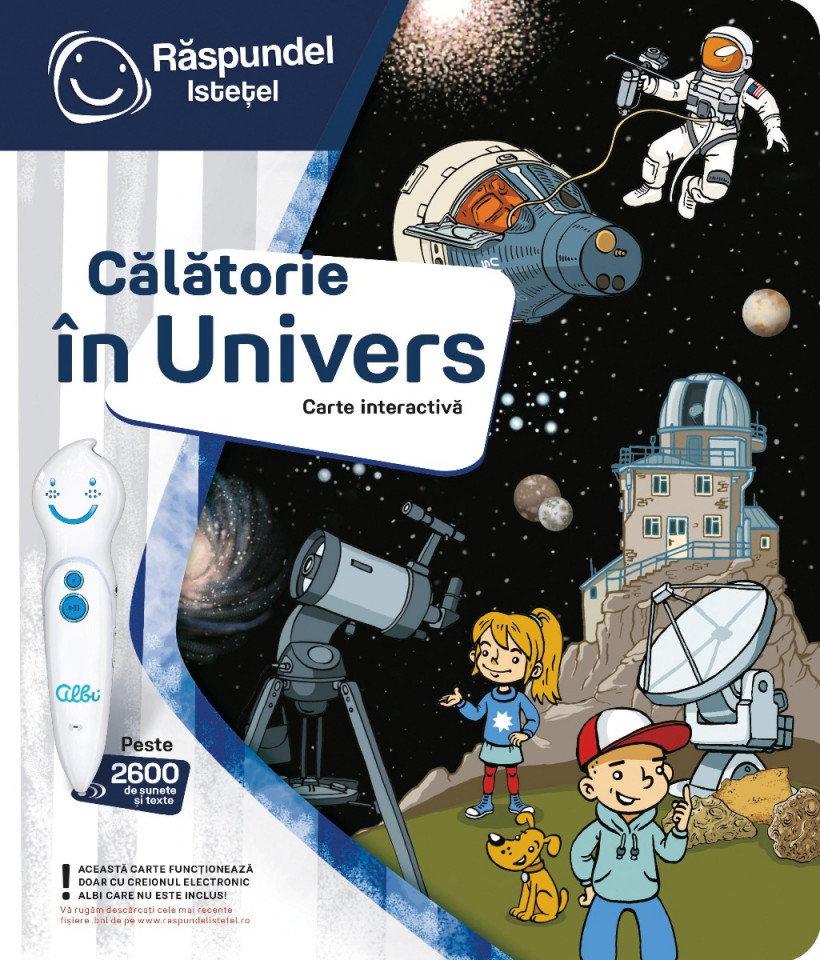 Raspundel Istetel - Carte Calatorie In Univers - 2 | YEO